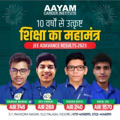 Best Coaching Institute in Indore, India for NEET & JEE | Aayam Career Institute